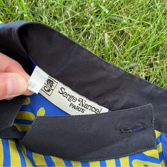 serge nancel Paris dress Vtg - Picture 2 of 7